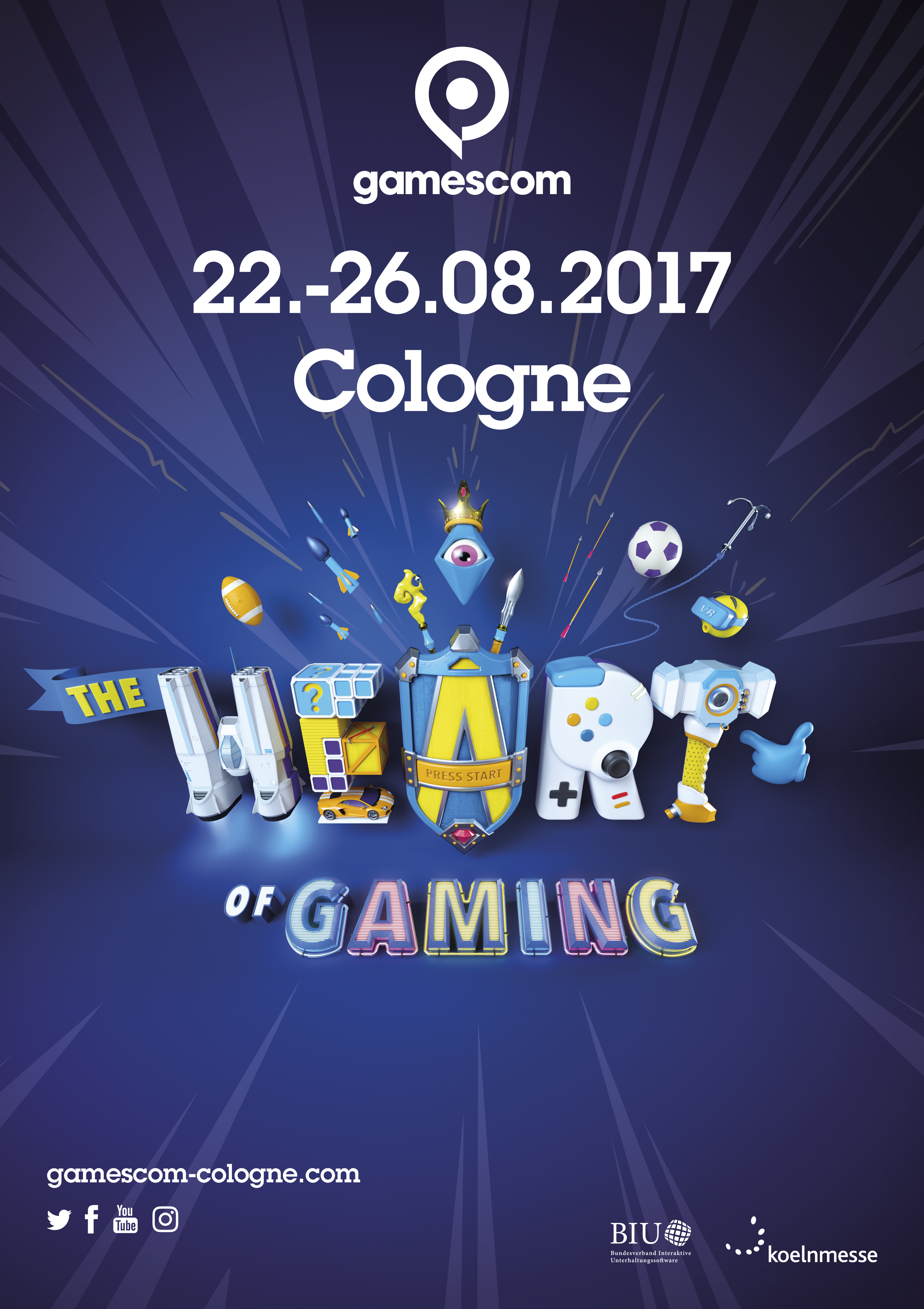 gamescom 2017 und Public Keynotes der Spieleentwickler - Bild: Koelnmesse GmbH