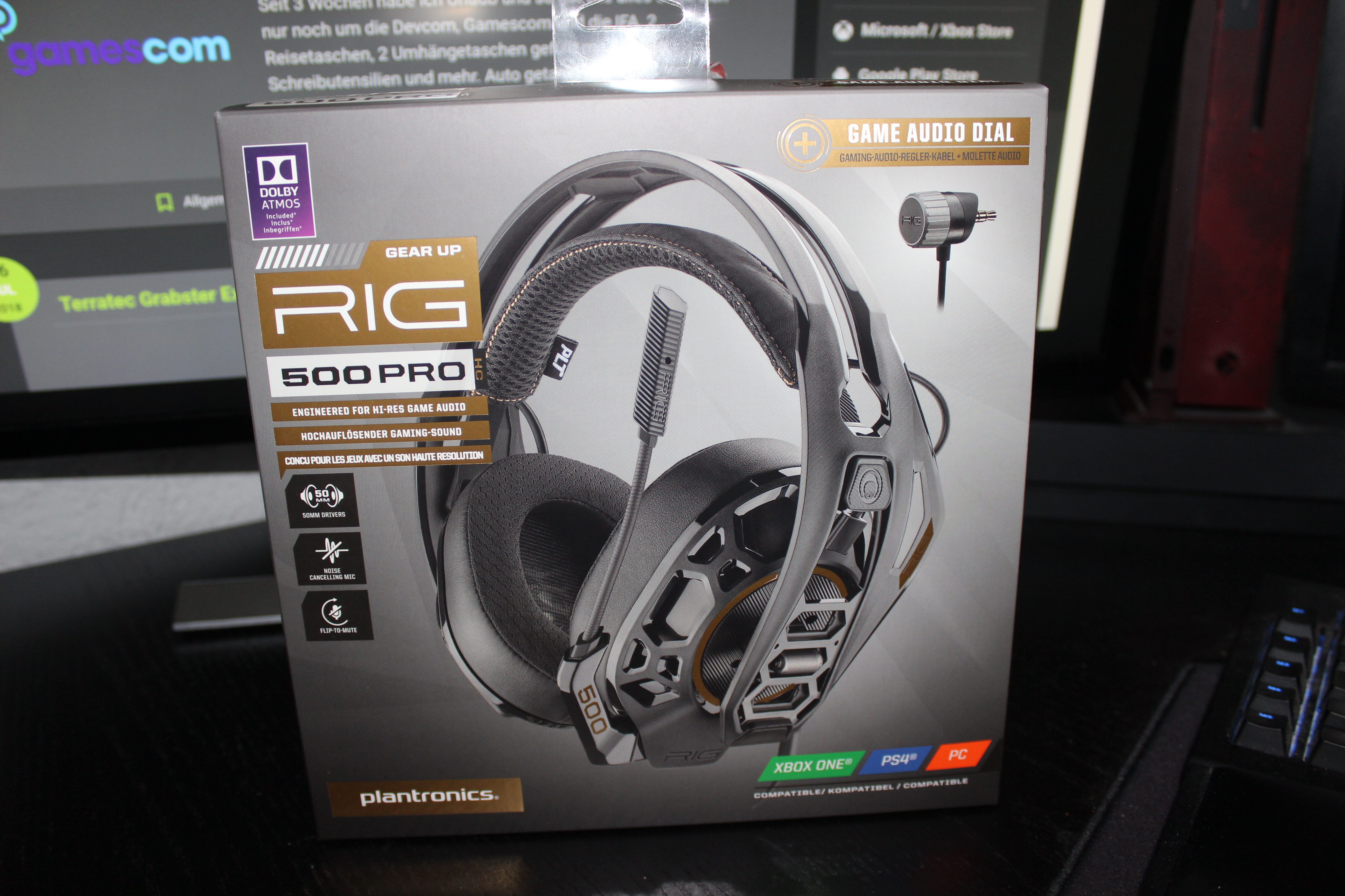 Plantronics - Rig 500 Pro HC -Verpackung - xboxdev.com
