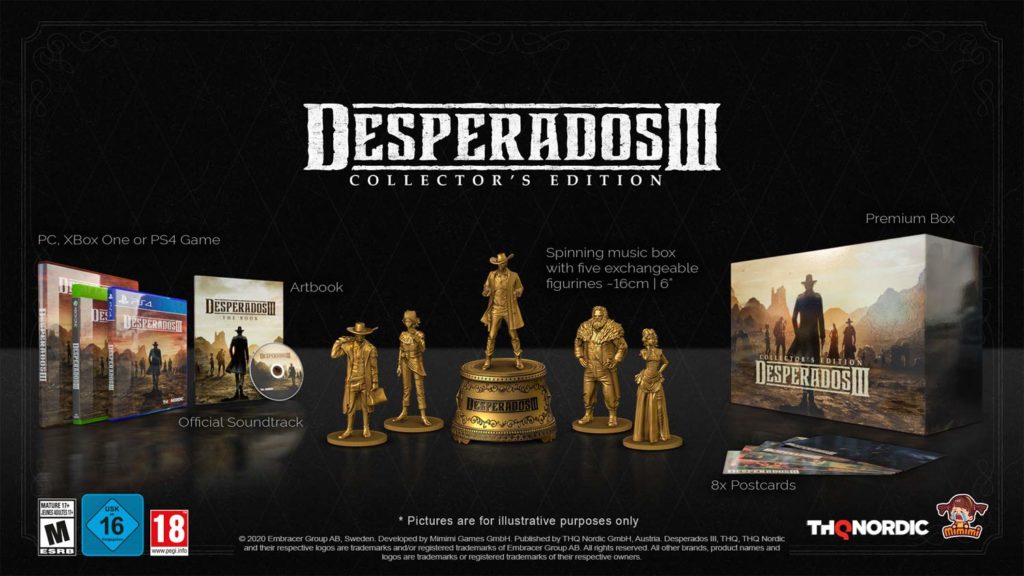 desperados III - collectors edition