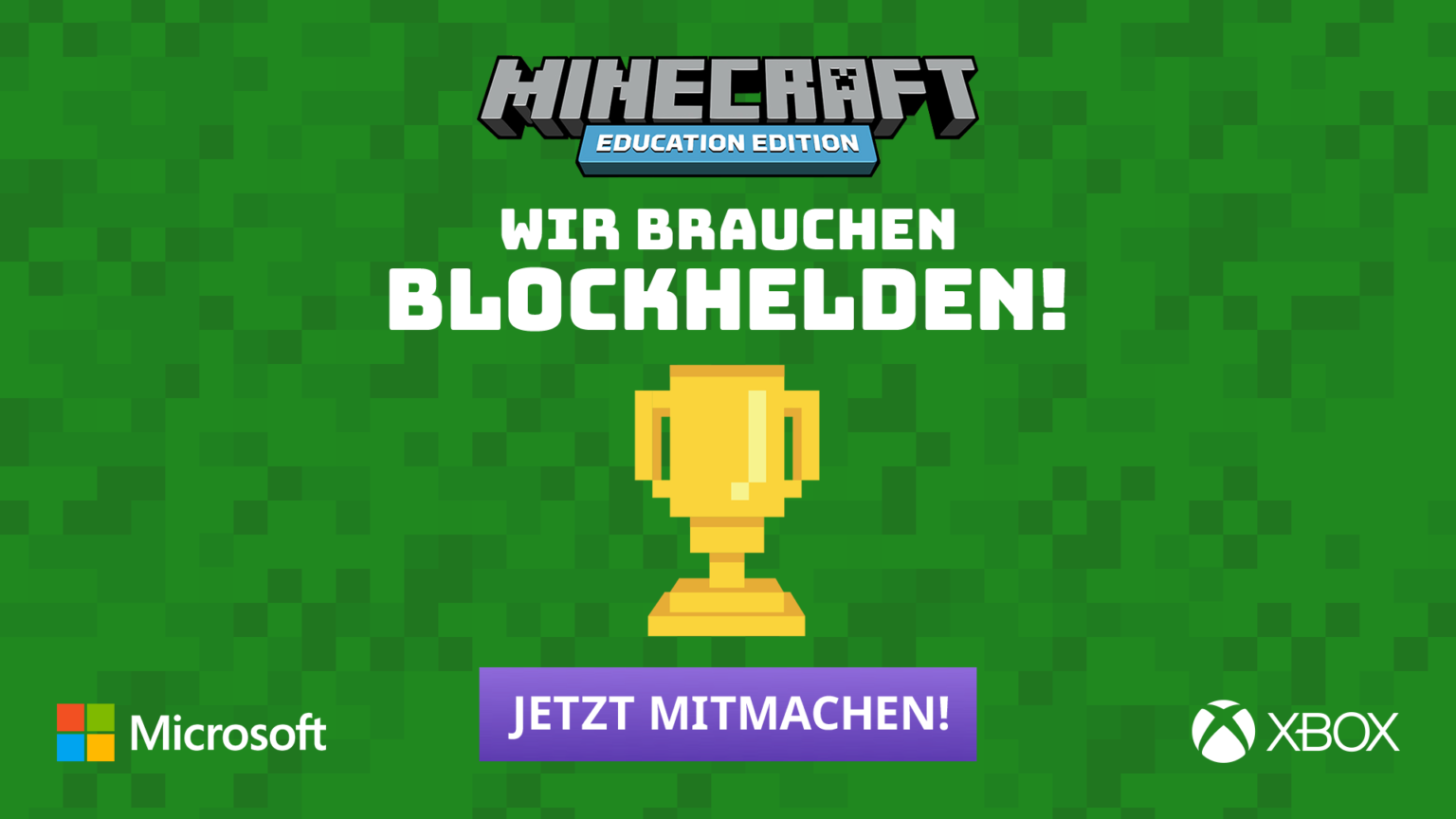 Minecraft Blockhelden Wettbewerb