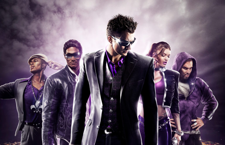 Saints Row: The Third - Remastered Cover with Angel - THQ Nordic