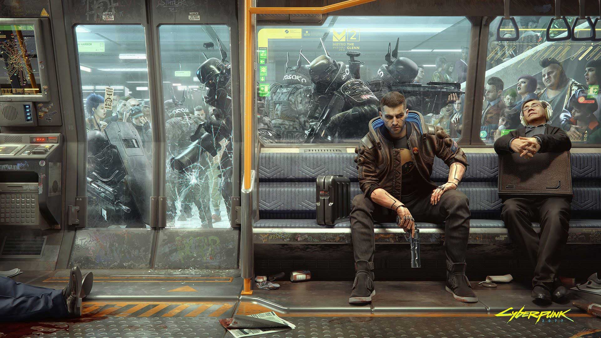 cyberpunk 2077 - metro