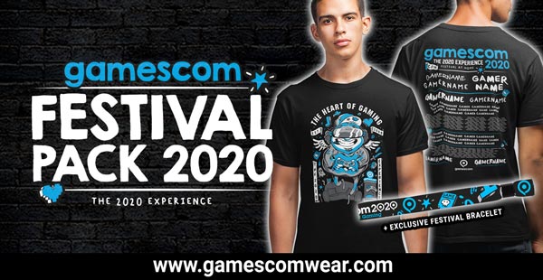 gamescom Festival Pack 2020 - Bild: gamescomwear