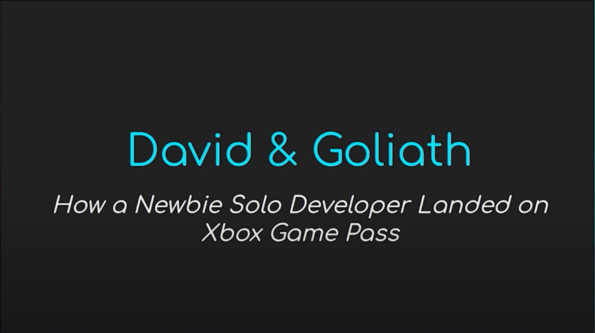 gdc 2020 - Davionne gooden