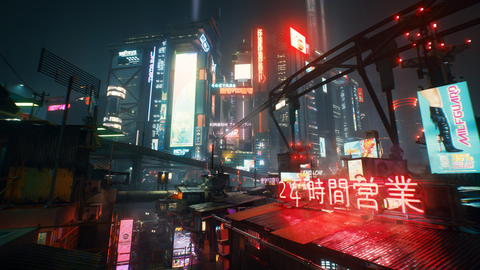 Cyberpunk 2077 - Above it all