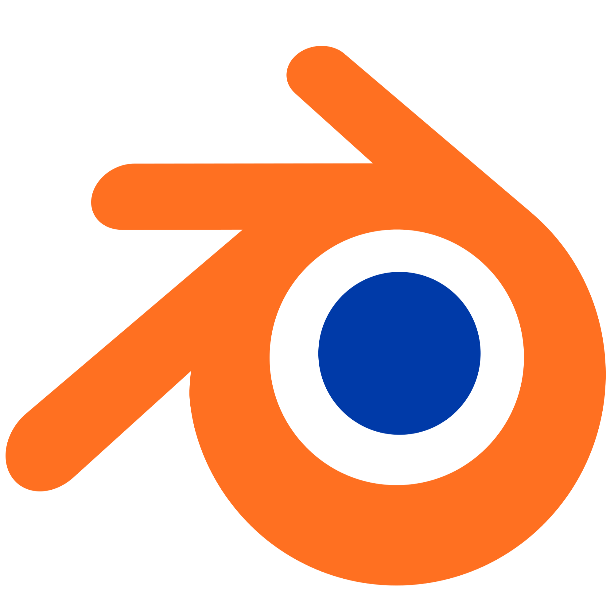 Blender Logo ohne Text