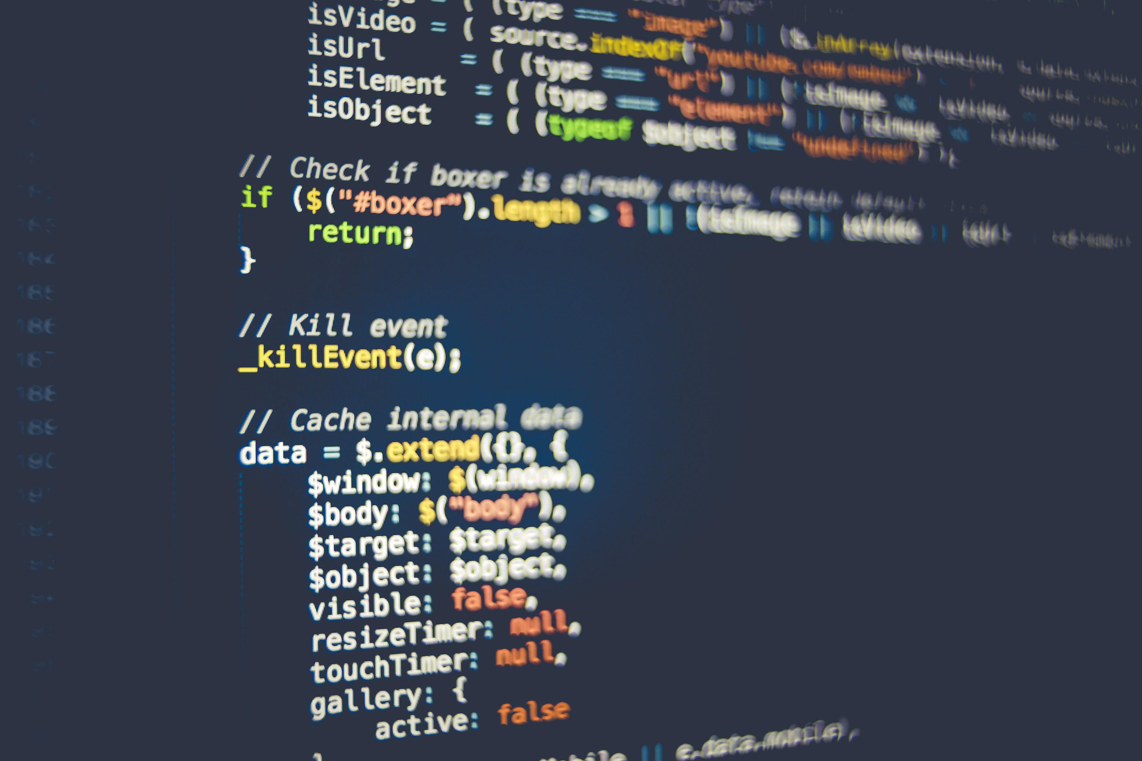 Code View on Computer