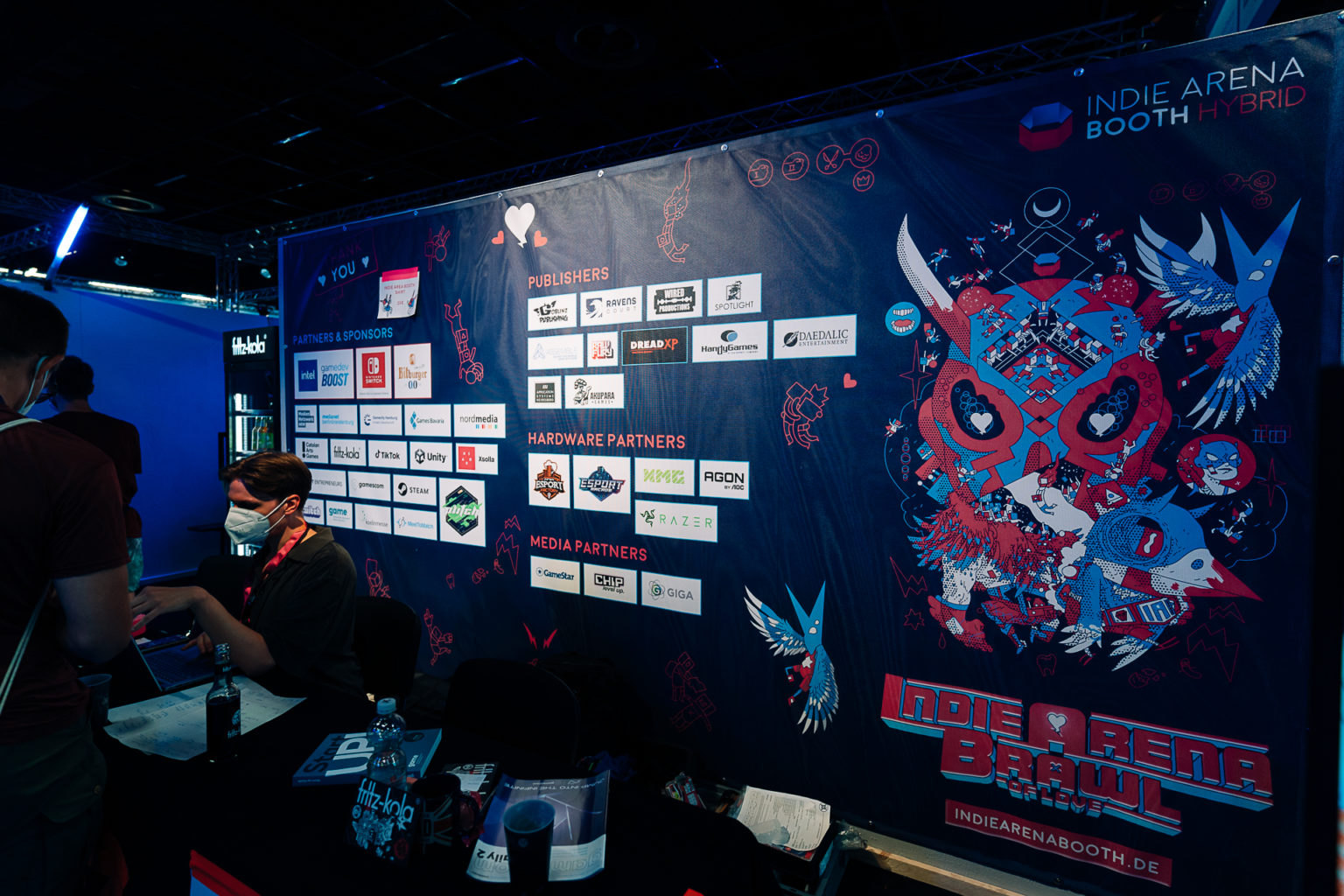 Indie Arena Booth Headquarter 2022