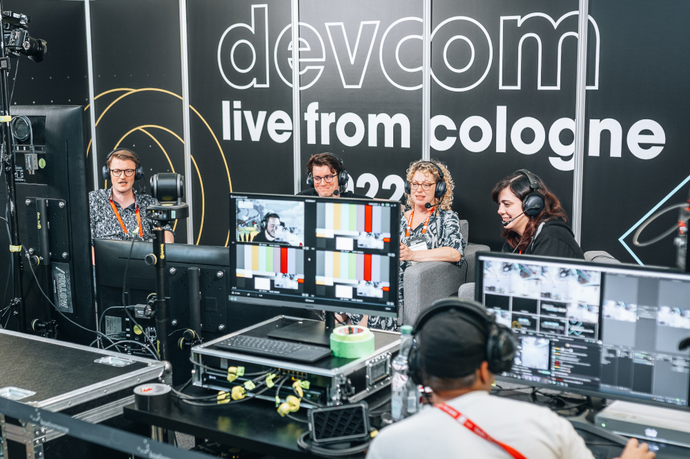 Devcom Livestage - Quelle: https://devcom.global