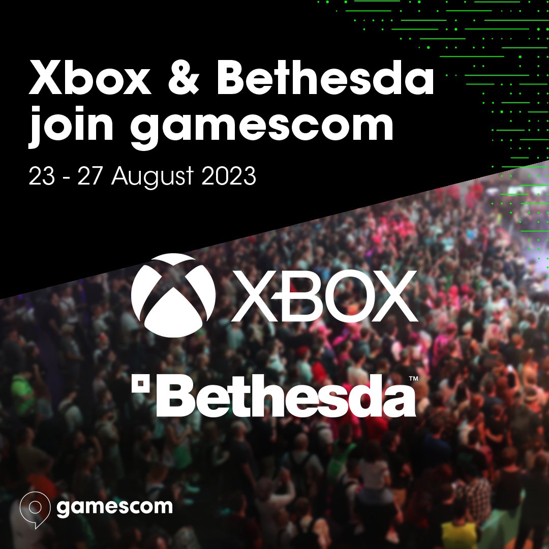 2023 Microsoft & Bethesda als Aussteller mit dabei XboxDev