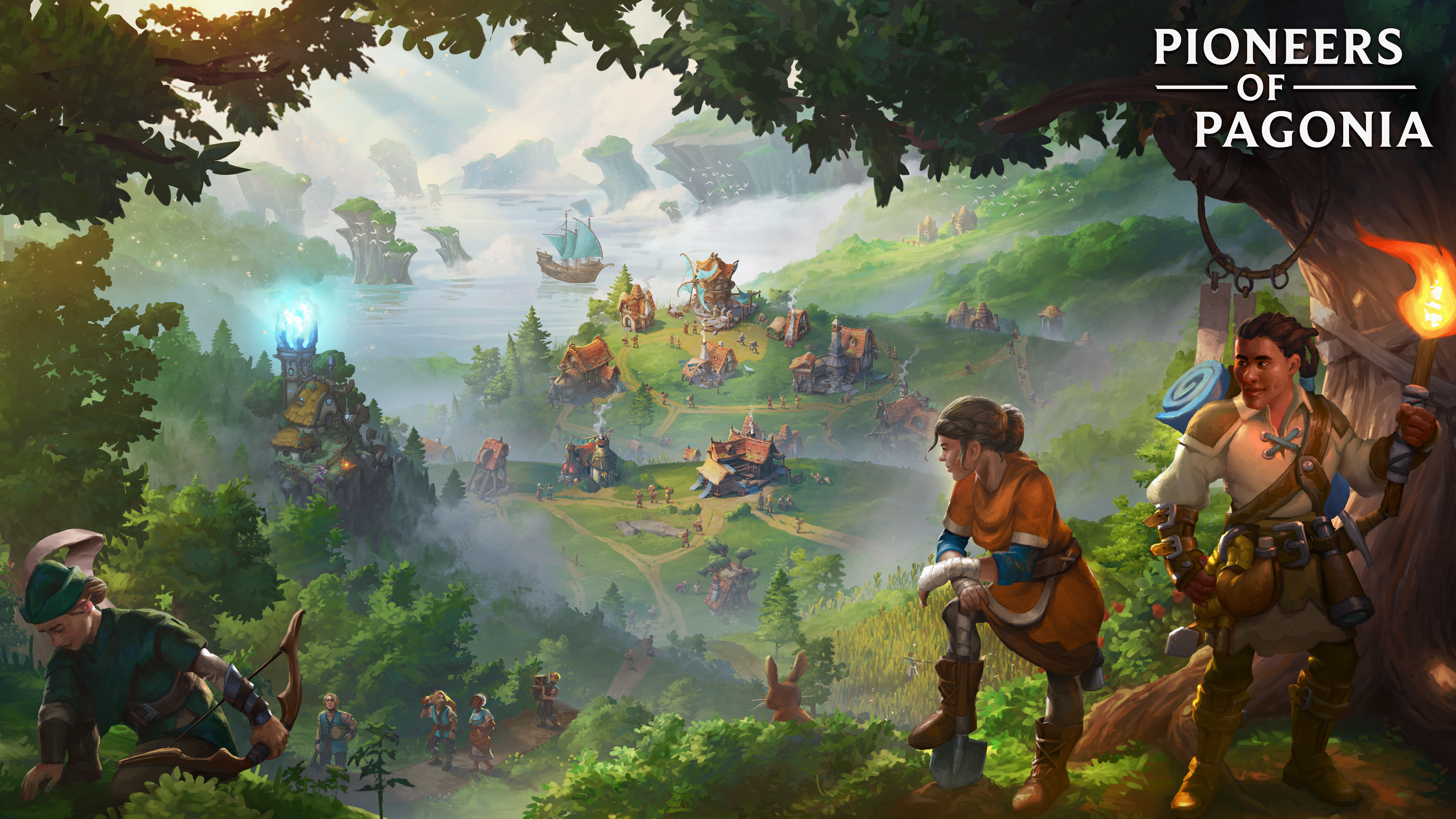 Pioneers of Pagonia - Key Art