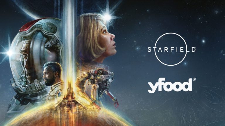 Starfield x yFood Kooperation - Banner