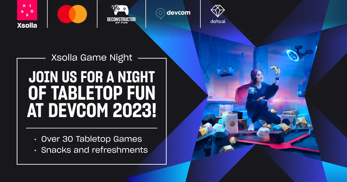 Xsolla - Game Night - Devcom 2023