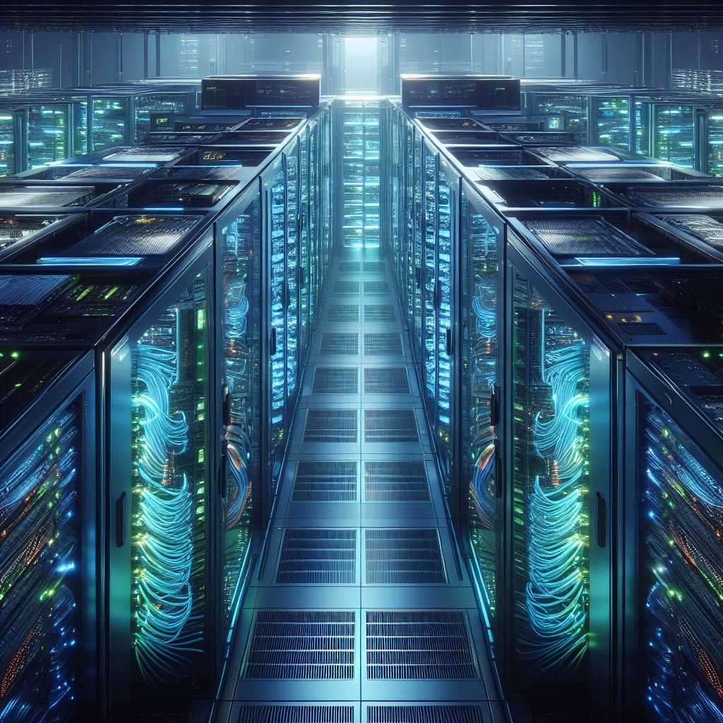 Datacenter Bild: Bing DALL-E 3
