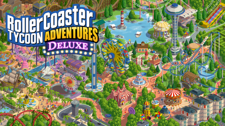 RollerCoaster Tycoon Adventures Delux - Cover