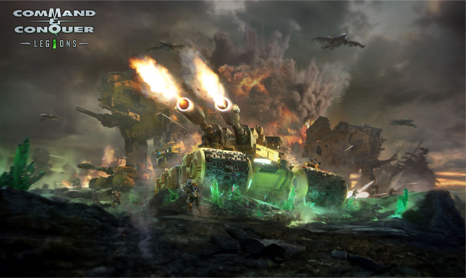 Cammand & Conquer: Legions - Keyart