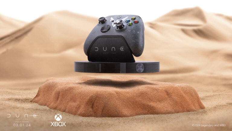Xbox Controller - Dune Design - Schwebend (Quelle:Twitter - Xbox)