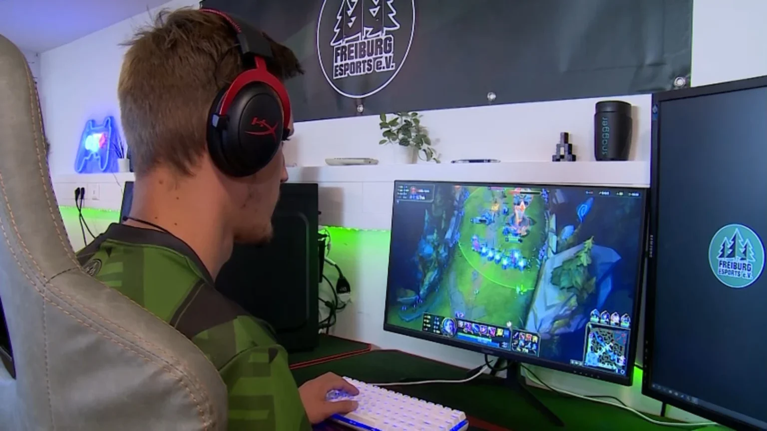 Freiburg eSports e.V. Reportage - Quelle: Baden TV Süd