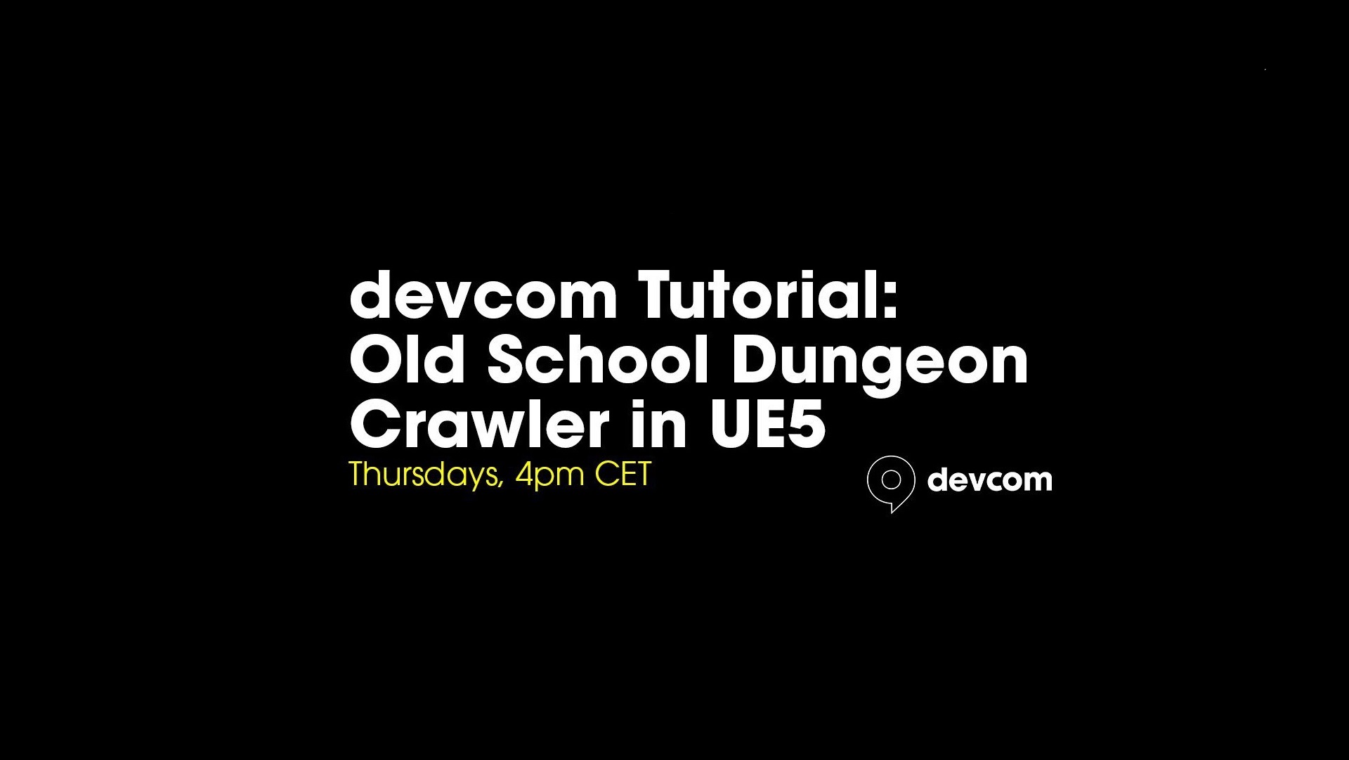 devcom tutorial