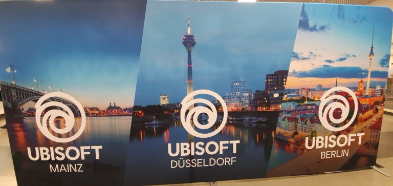 Ubisoft Booth auf der devcom 2019 - Quelle. Sebastian Selinger