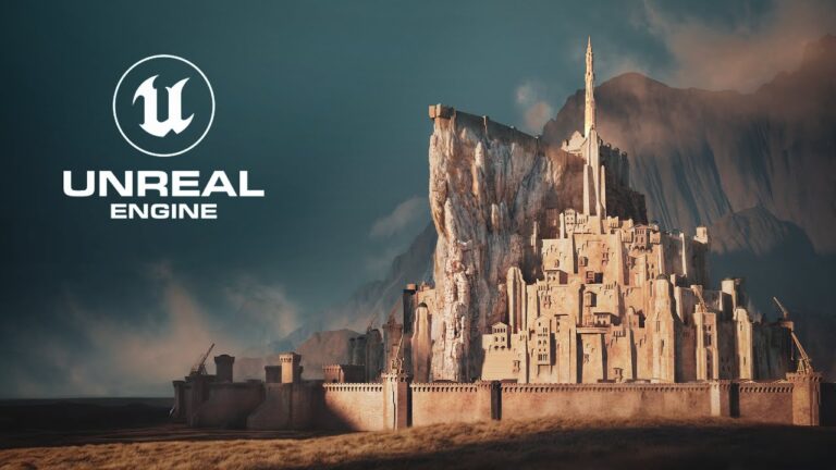 Minas Tirith in Unreal Engine 5