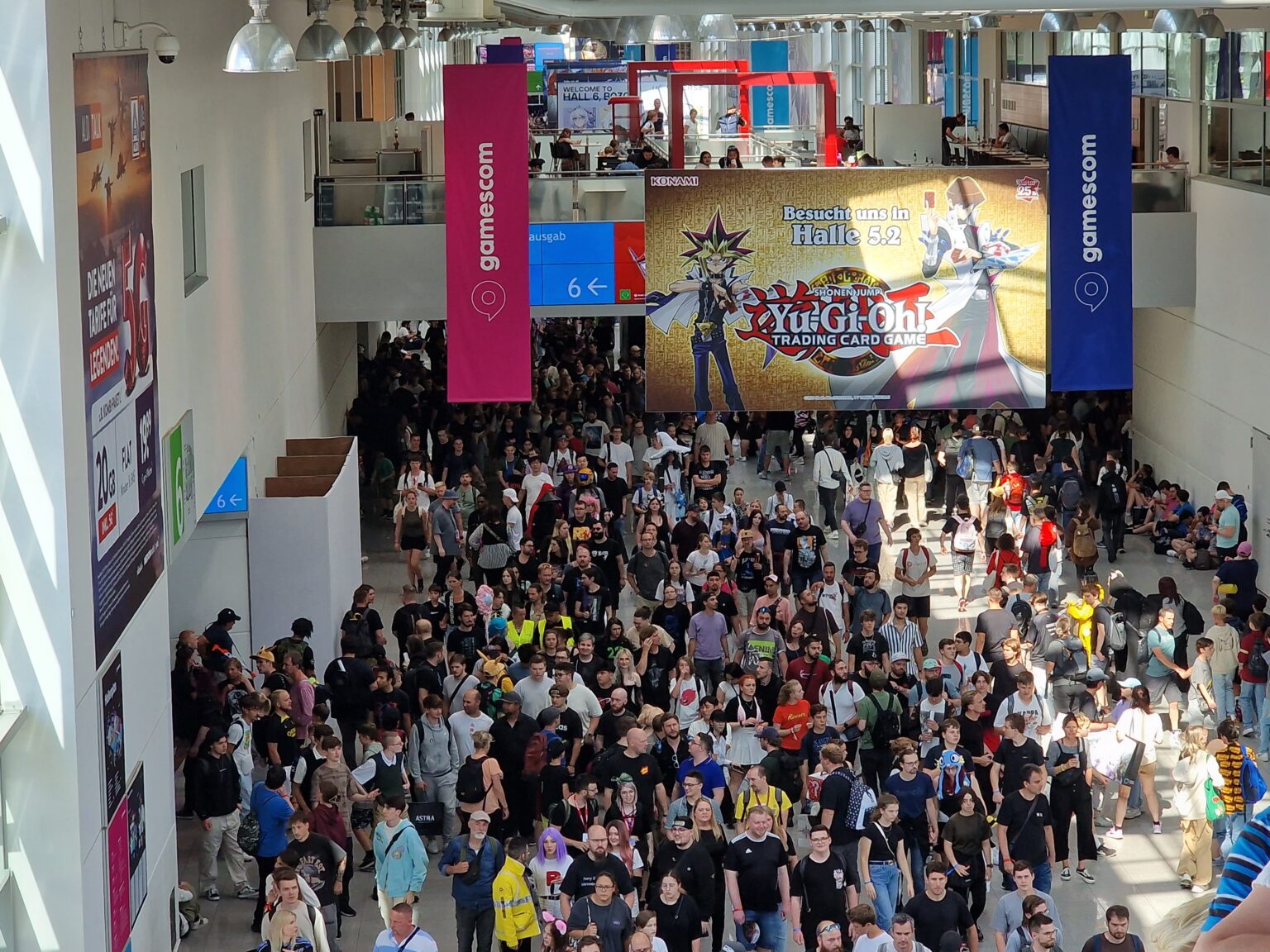 gamescom 2023 - Blick auf den Boulevard - Quelle: Sebastian Selinger