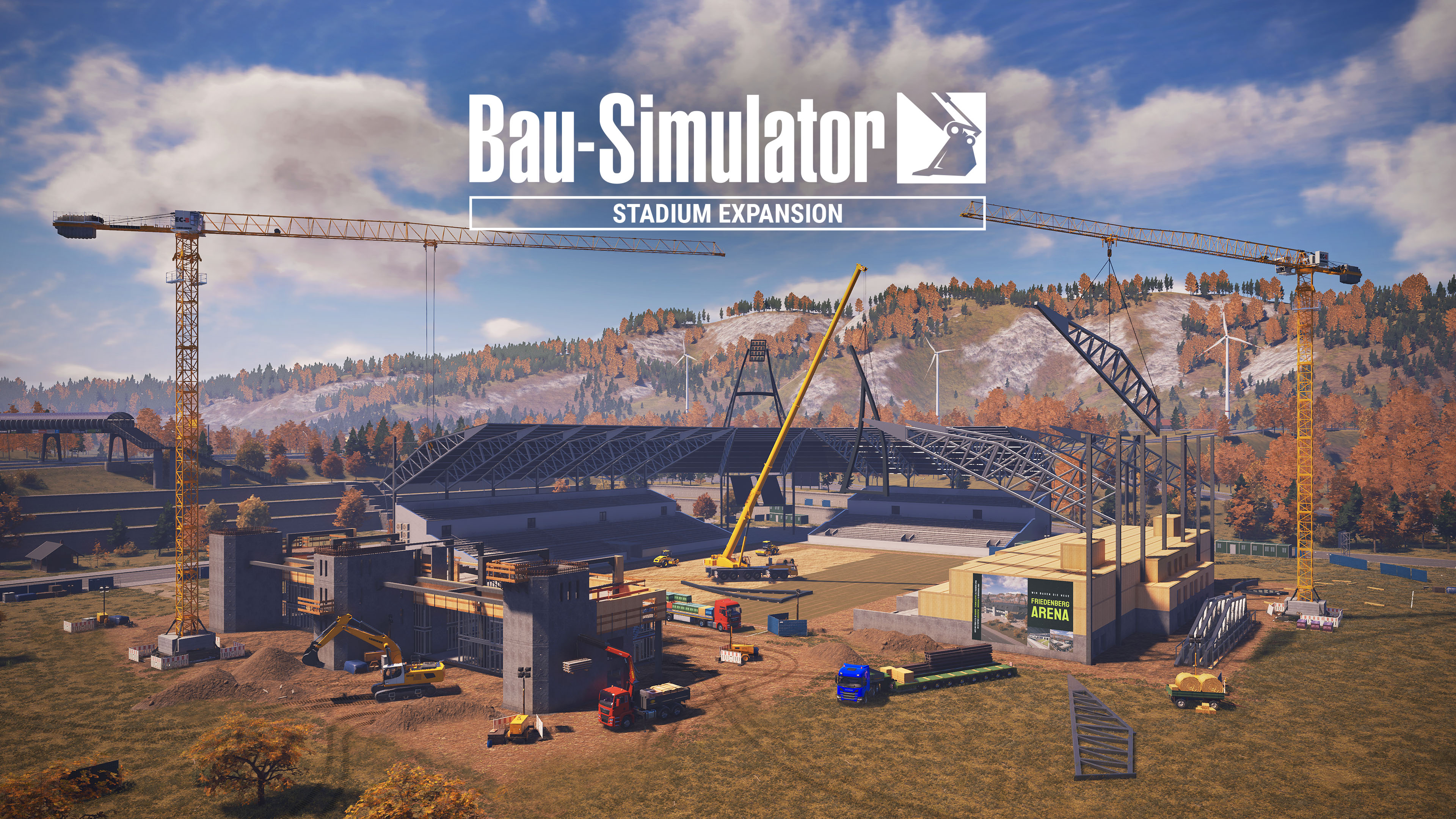 Bau Simulator - Stadium Expansion - Artwork - Quelle: Astragon