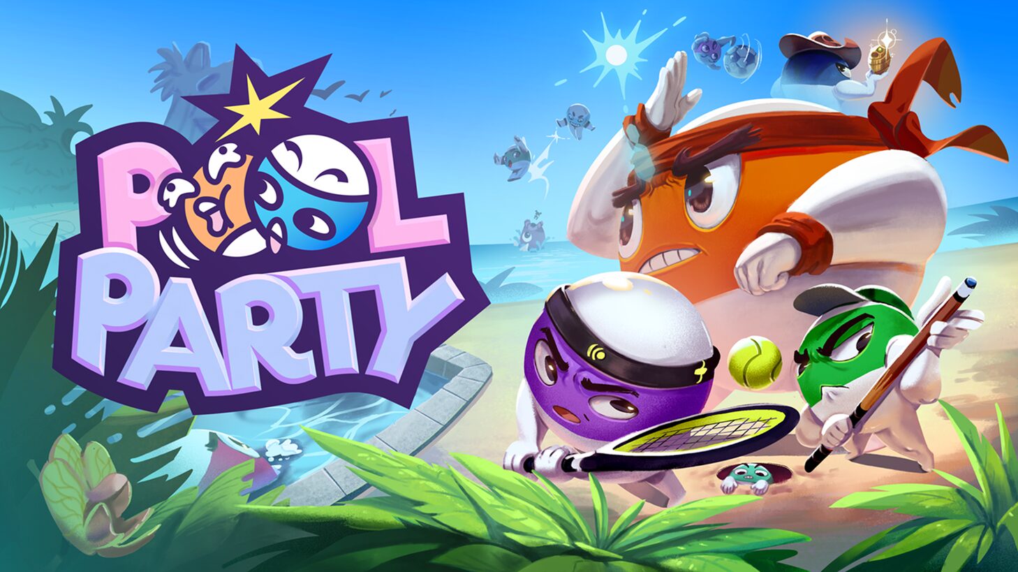 Pool Party - Key Art - Quelle: Lakeview Games & Mindscape