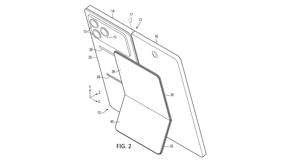 Project Neon - aufgeklappt - Quelle: U.S. Patentamt