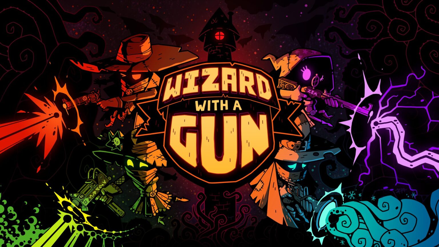 Wizards with a gun Logo