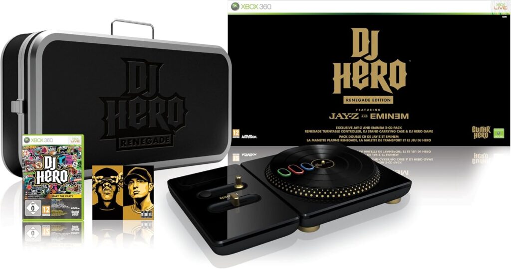 DJ Hero Renegade Edition mit JAY-Z und Eminem für Xbox 360