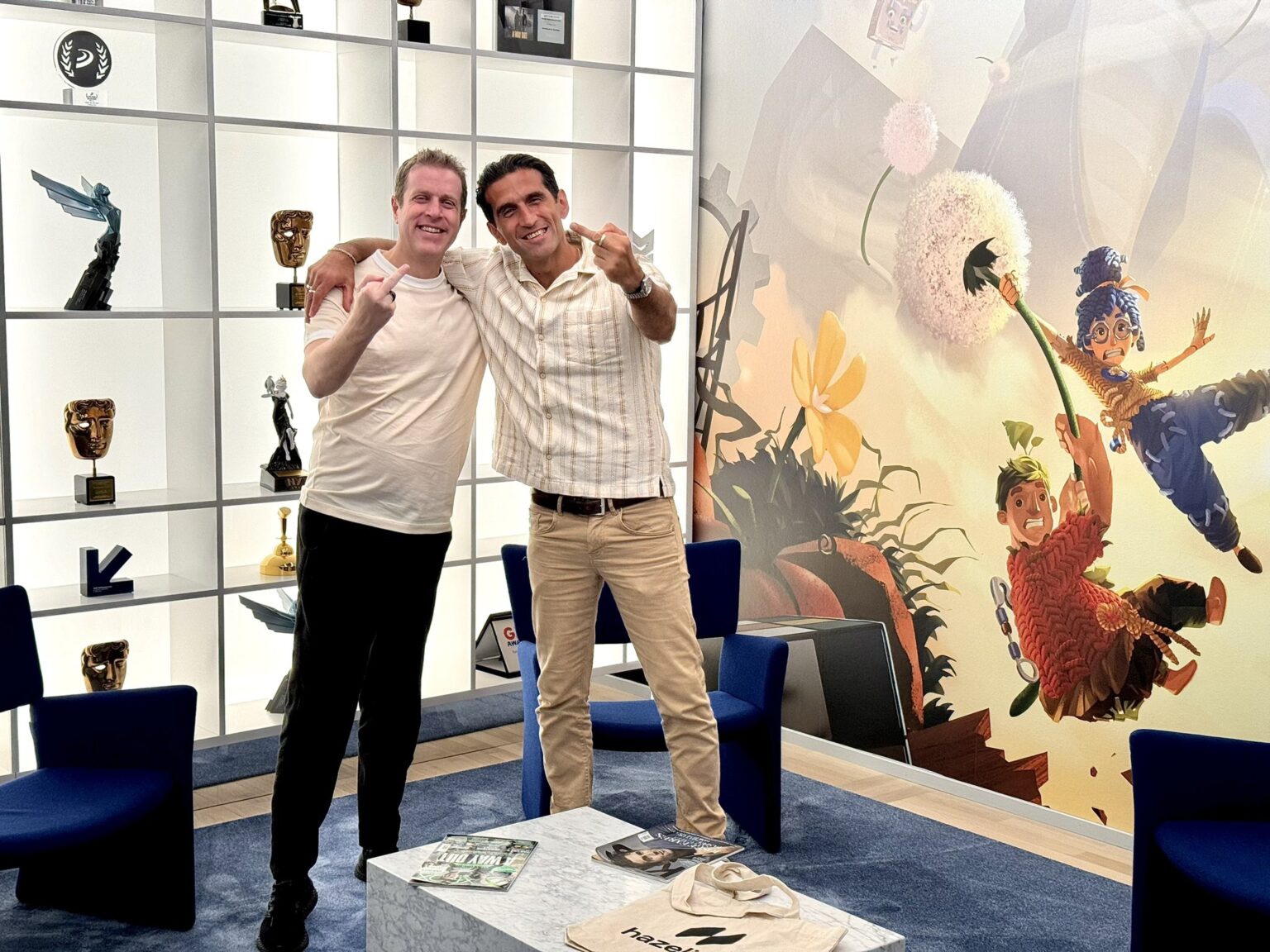 Geoff Keighley mit Josef Fares - Quelle: X(Twitter)