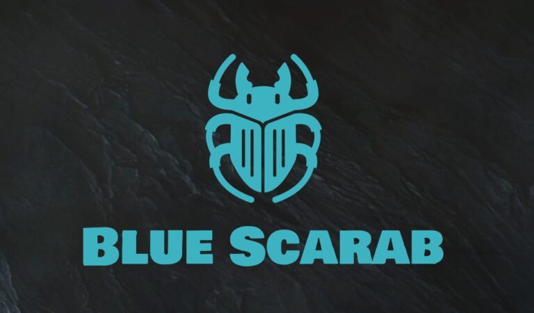 Blue Scarab Entertainment Logo