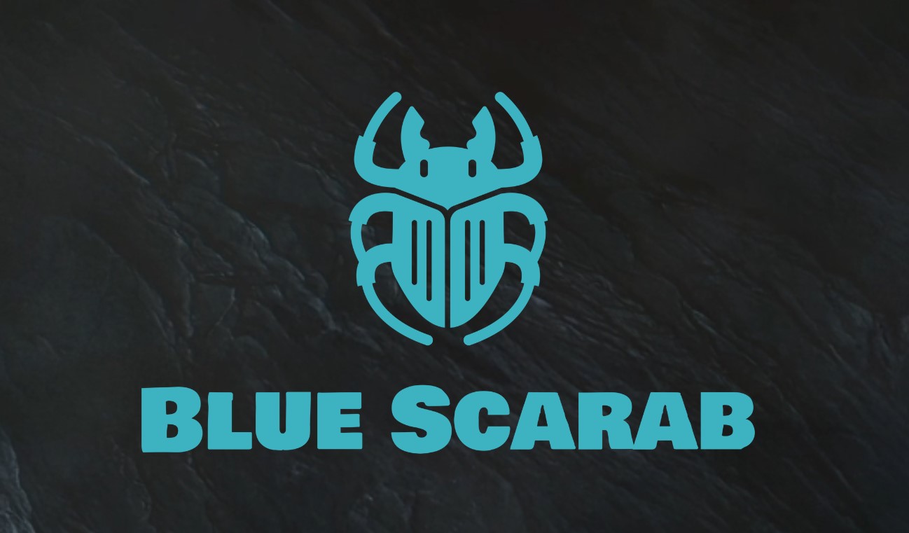 Blue Scarab Entertainment Logo