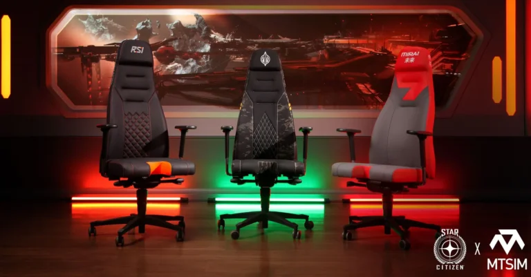 MTSIM FLIGHT CHAIRS von Robert Space Industries - Quelle RSI.com
