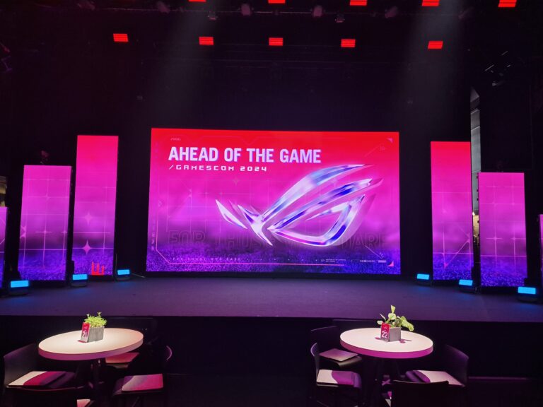 ASUS Mainstage auf der Pressekonferenz der gamescom 2024