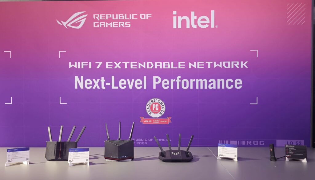 Das neue Ultrafast WiFi 7 Router Lineup von ASUS