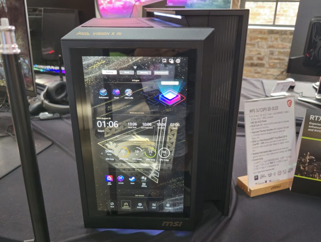 Das MSI MEG Vision X AI