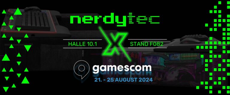 Nerdytec - gamescom 2024 - Banner