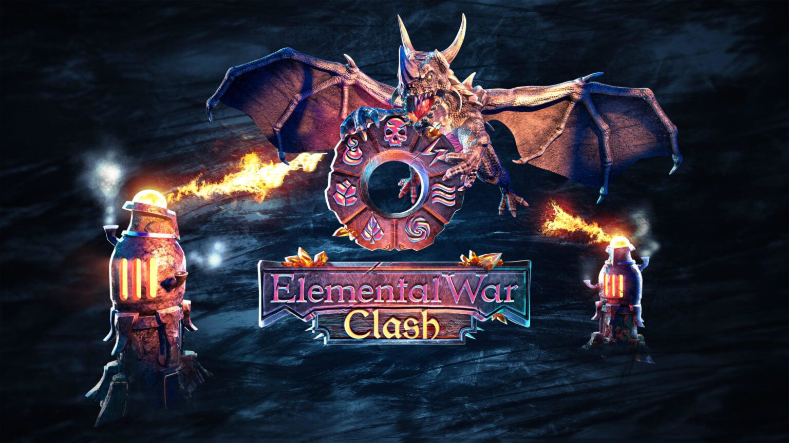 Elemental War Clash - Keyart