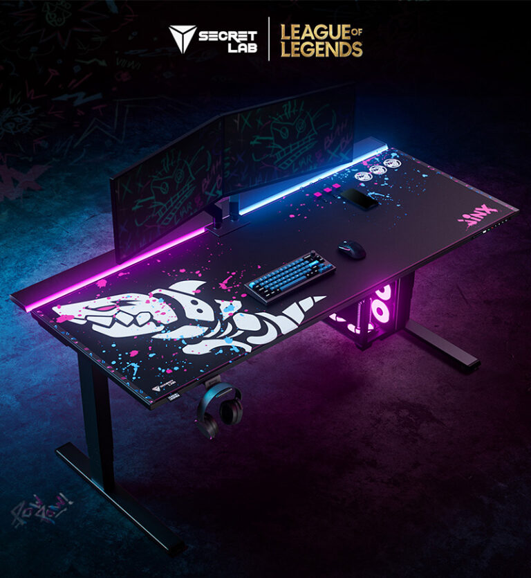Secretlab - Magnus Tisch im League of Legends - Jinx Style