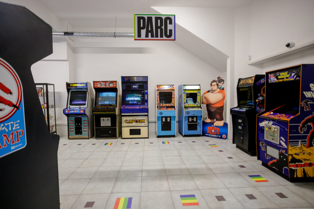 Gamm - PARC im Videospielmuseum Italien.