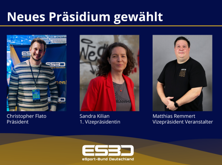 Neues Präsidium ESBD