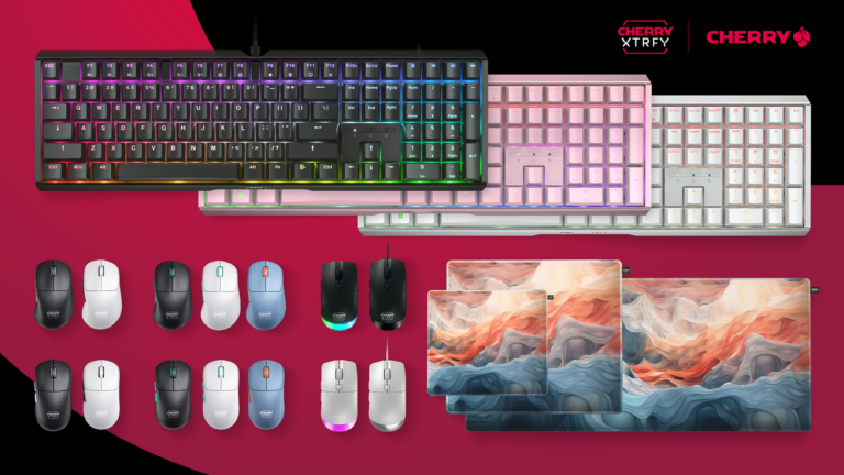 CHERRY XTRFY präsentiert auf der gamescom 2024 neue Produkte.