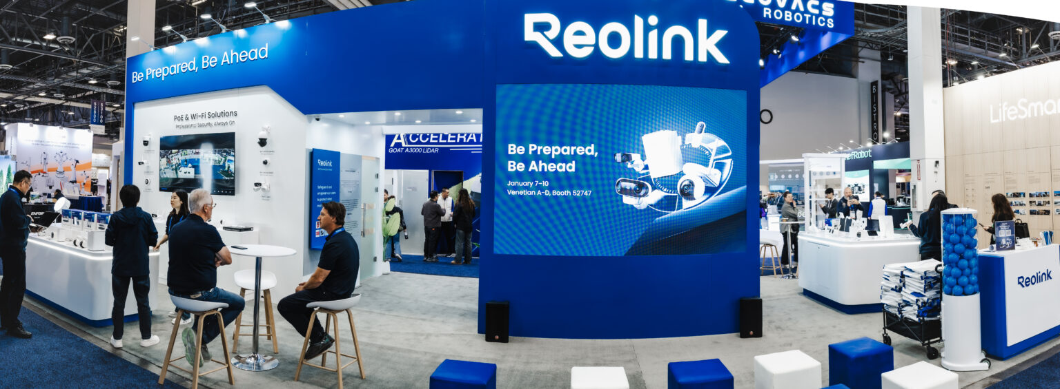 Reolink Booth auf der CES 2025