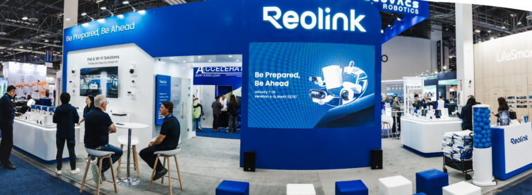 Reolink Booth auf der CES 2025
