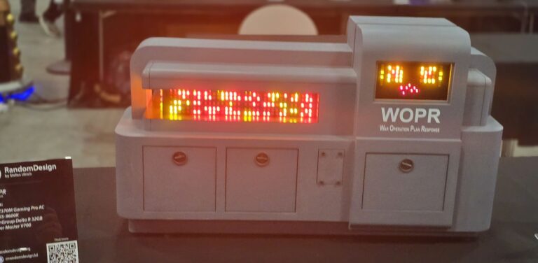 WOPR CaseMod inspiriert durch den Film WarGames - RandomDesign by Stefan Ulrich