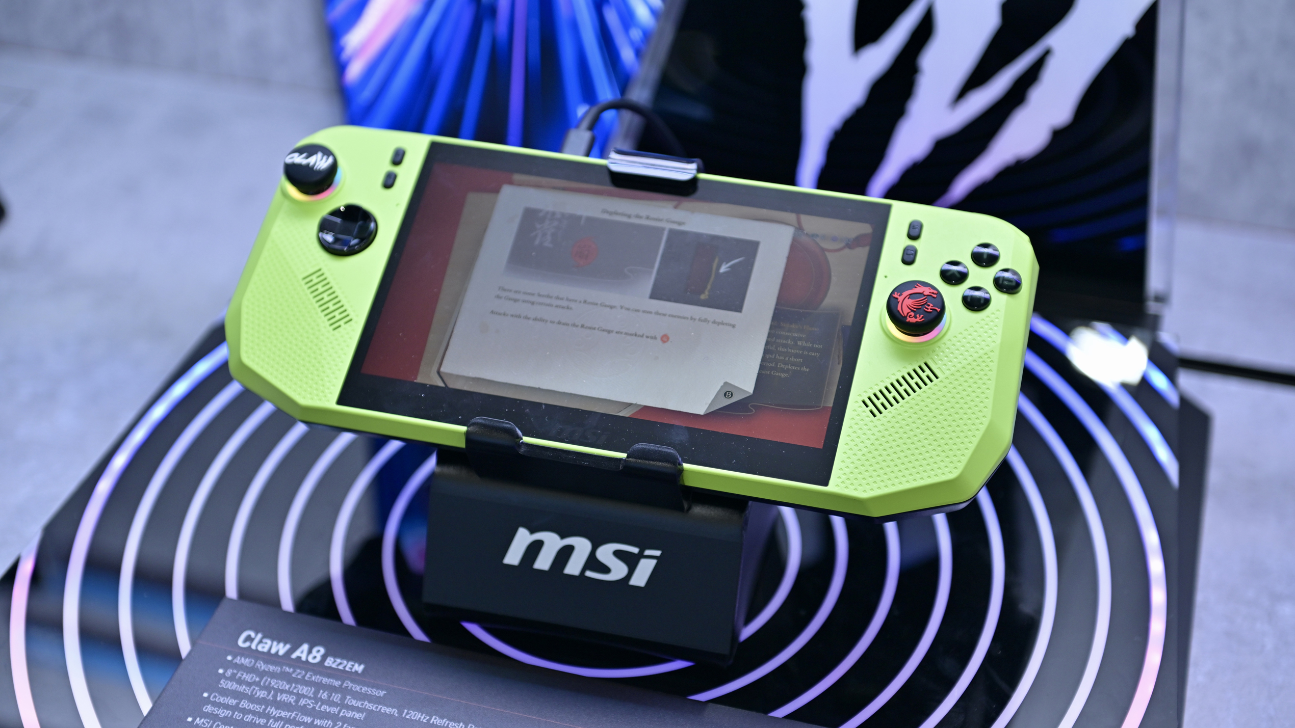 Claw A8 - Quelle: MSI