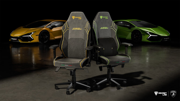 Secretlab Lamborghini Edition - Wallpaper - Quelle: Secretlab