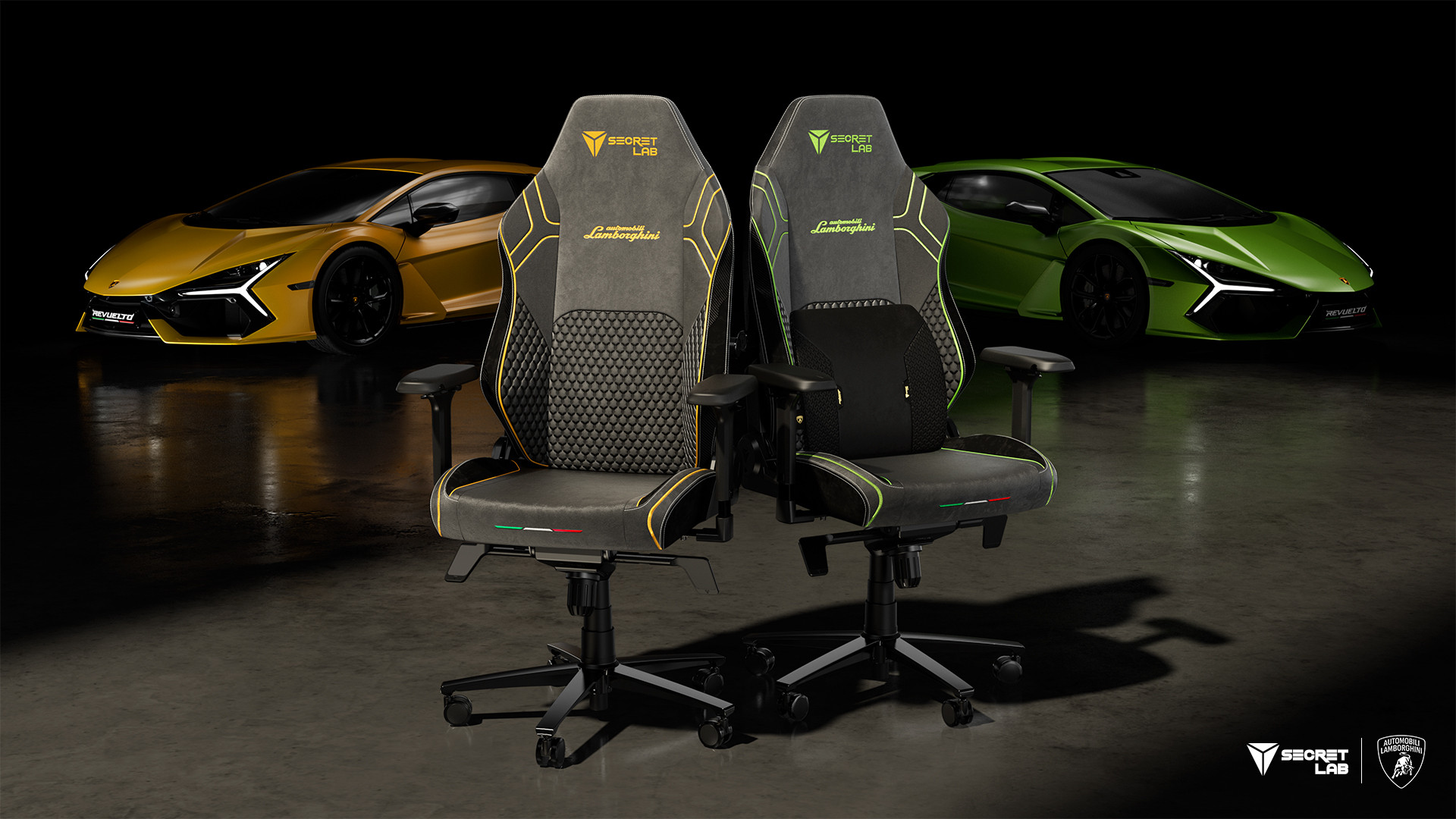 Secretlab Lamborghini Edition - Wallpaper - Quelle: Secretlab